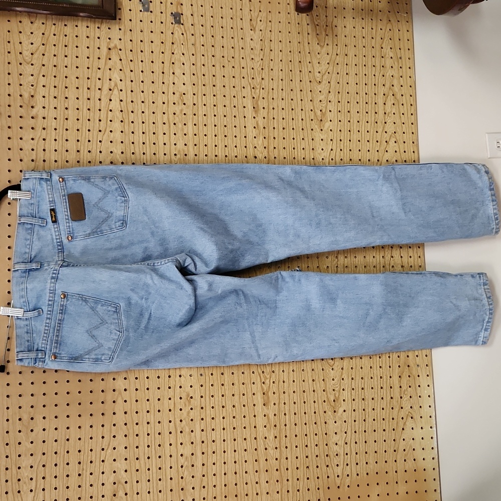 Custom Made Wrangler Patchwork Stitched Mickey Mo… - image 2